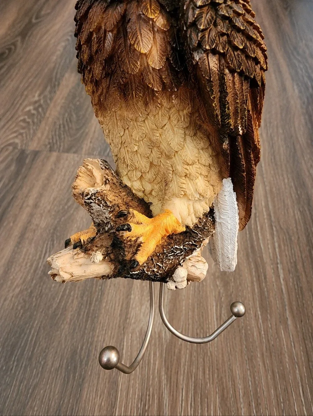 Decortive Vintage American Bald Eagle Wall Hook